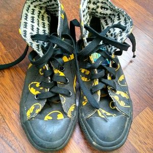 Vintage Batman Converse hightops